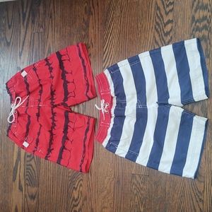 Hanna Andersson Boys Swim Suit Bathing Trunks Size 100 (size 4)